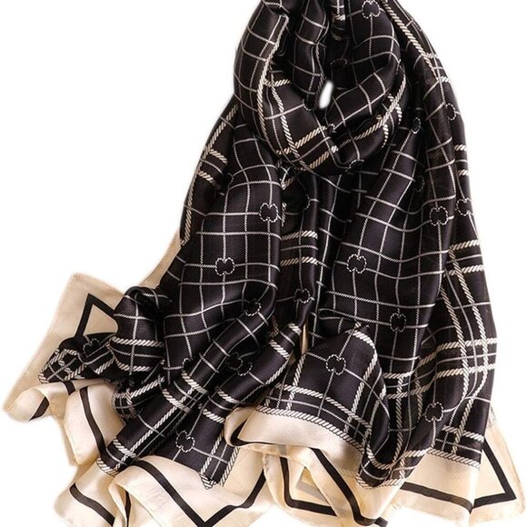 Other - Silk Scarf Mulberry Silk Fashion Scarves Long Lightweight Shawl Wrap …